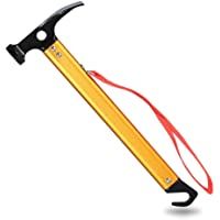 Alomejor Extractor de Estaca para Carpa de Camping Extractor de Mazo de Clavija de Tienda para Clavijas de Tienda